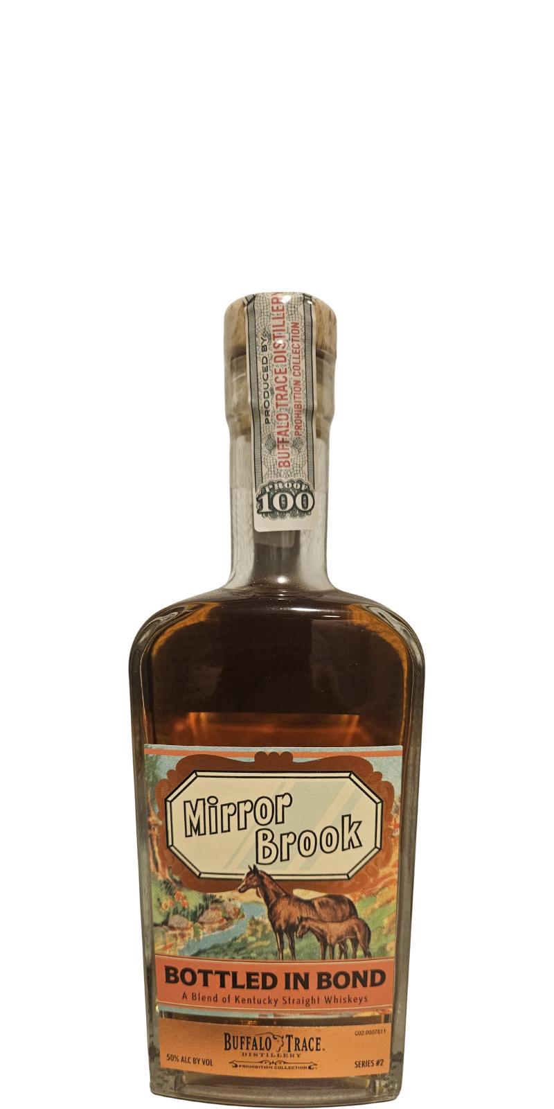 Mirror Brook Bottled in Bond Prohibition series