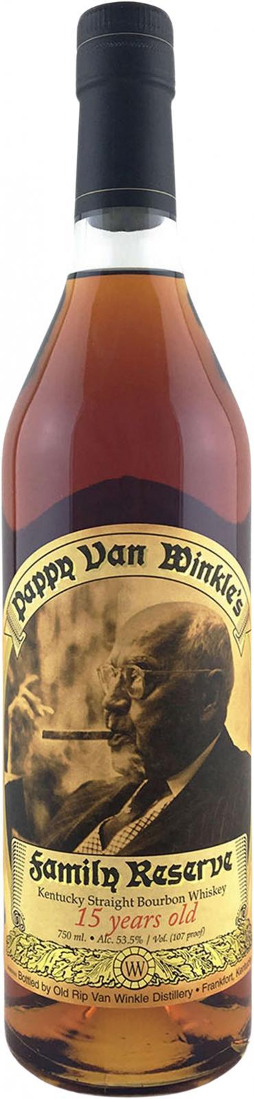 Pappy Van Winkle's 15-year-old Family Reserve