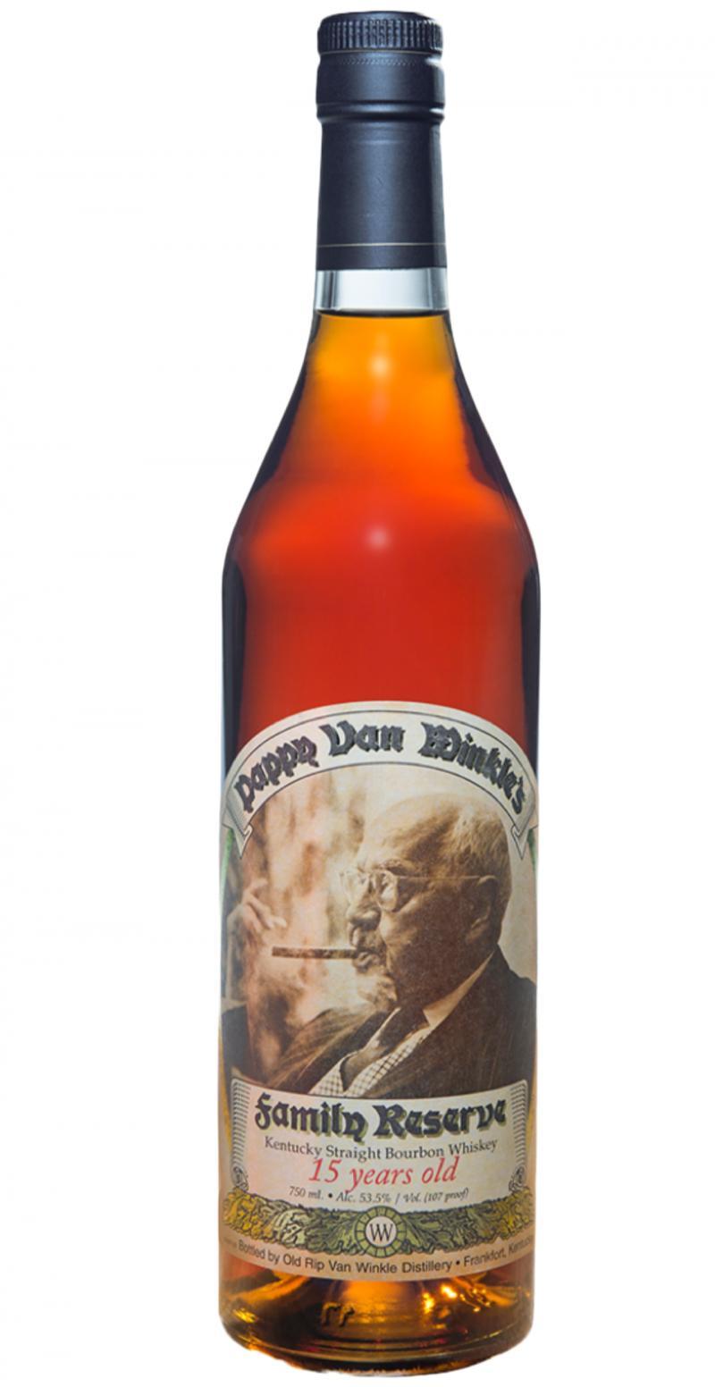 Pappy Van Winkle's 15-year-old Family Reserve