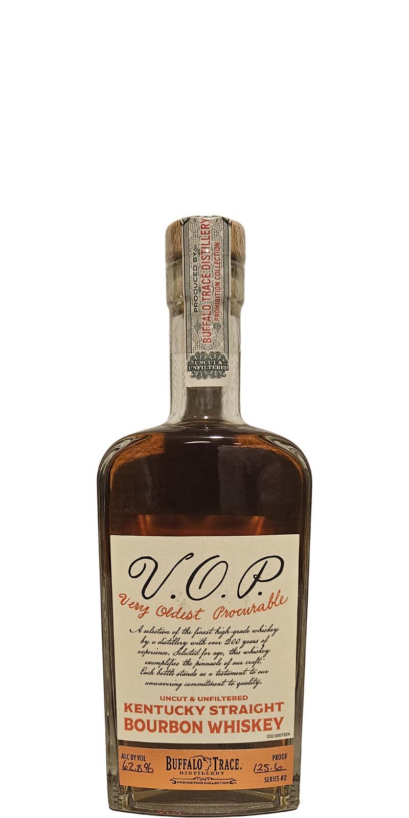 V.O.P. Kentucky Straight Bourbon Whiskey Prohibition series