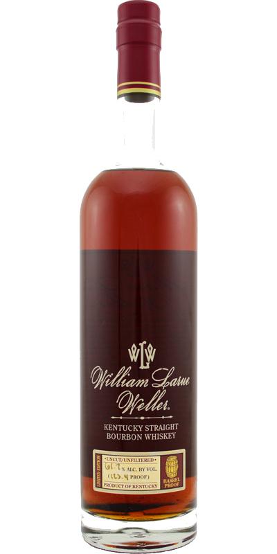 William Larue Weller Barrel Proof Limited Edition 123.4 Proof