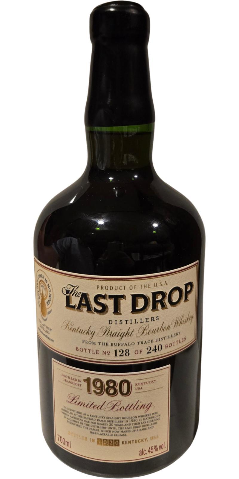 Buffalo Trace 1980 LDDL Release №19