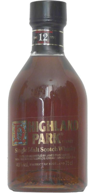Highland Park 12-year-old Dumpy Bottle