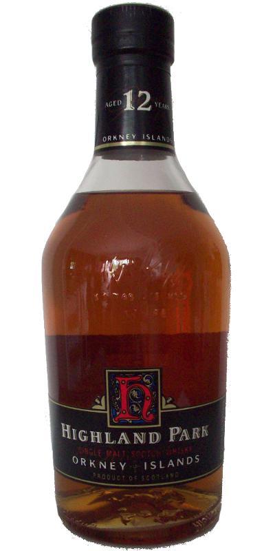 Highland Park 12-year-old Dumpy Bottle