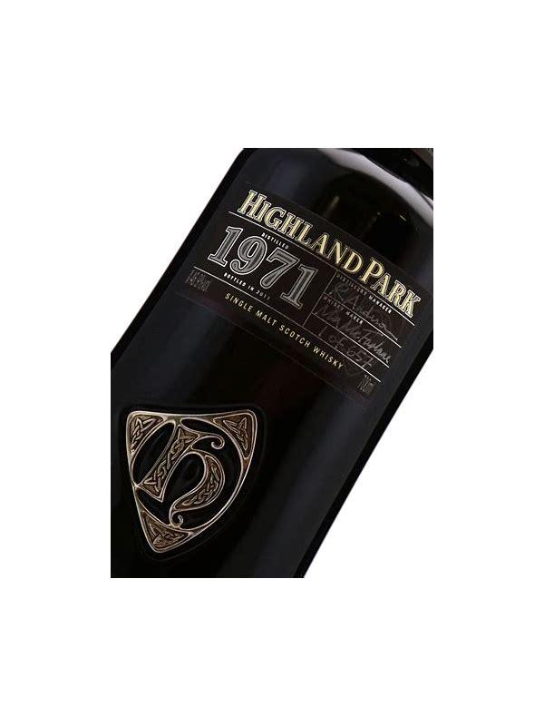 Highland Park 1971 Orcadian Vintage Series