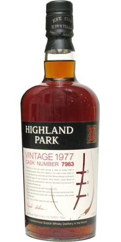 Highland Park 1977 Vintage
