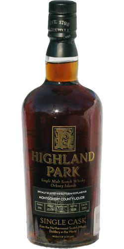 Highland Park 1991 Single Cask for Montgomery County
