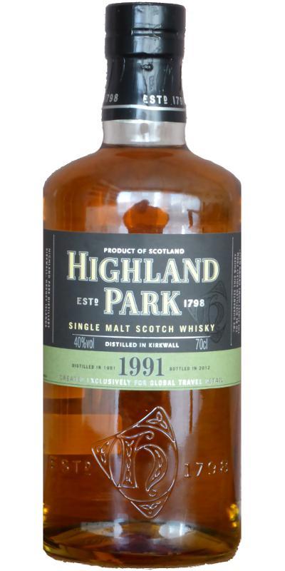 Highland Park 1991 Travel Retail Exclusive
