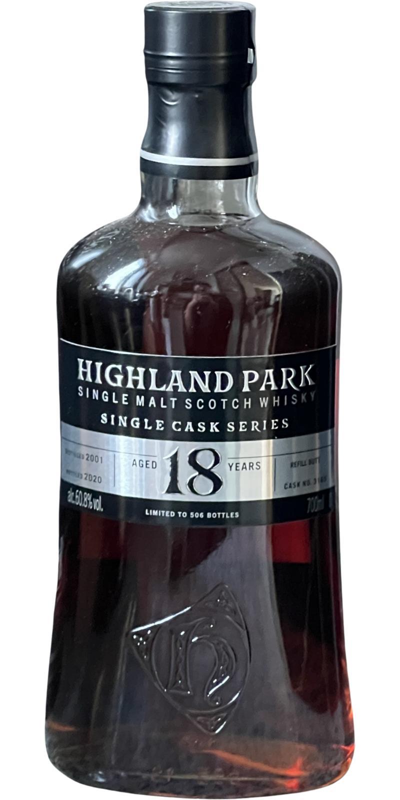 Highland Park 2001 Single Cask Series