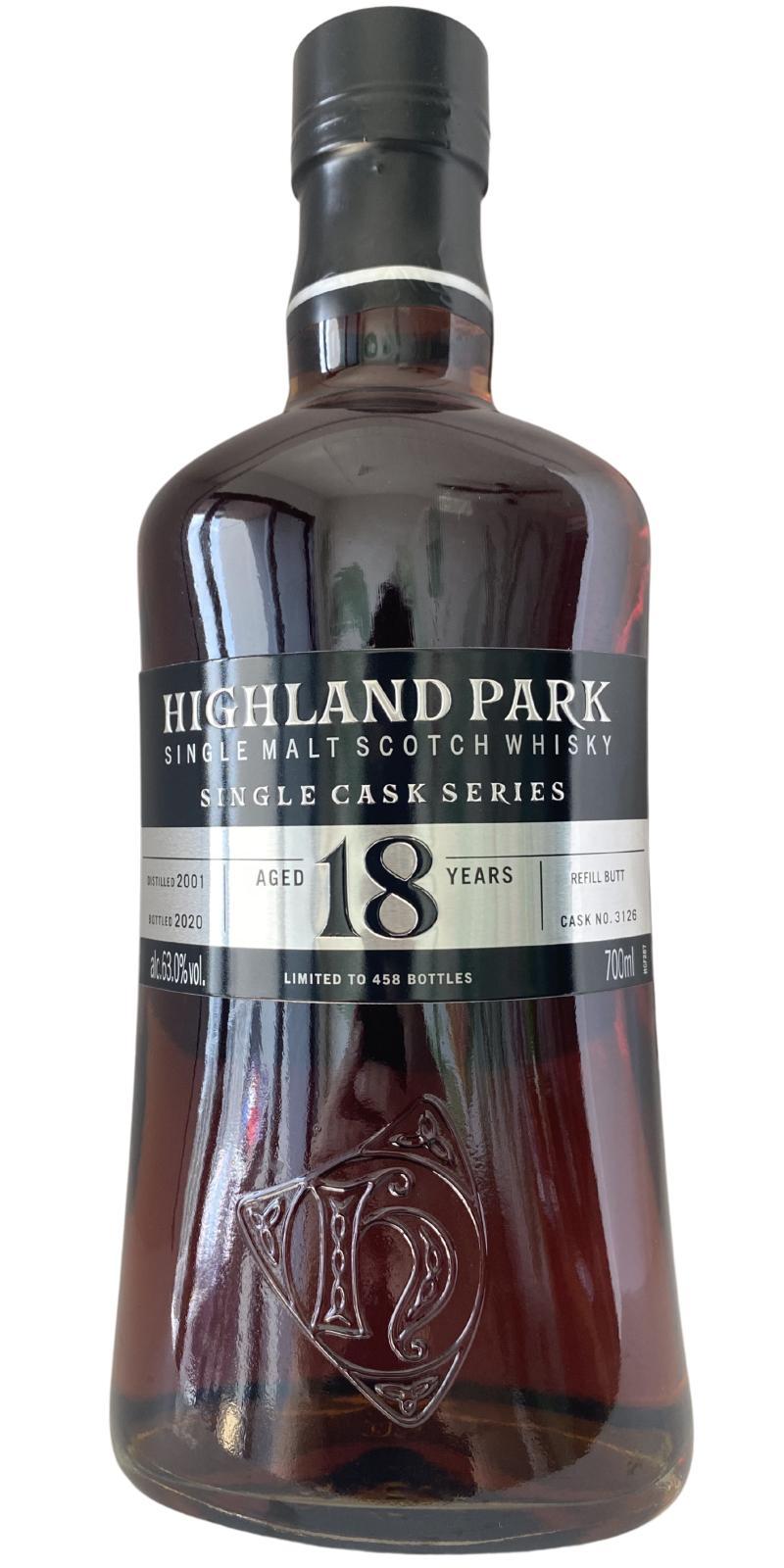Highland Park 2001 Single Cask Series