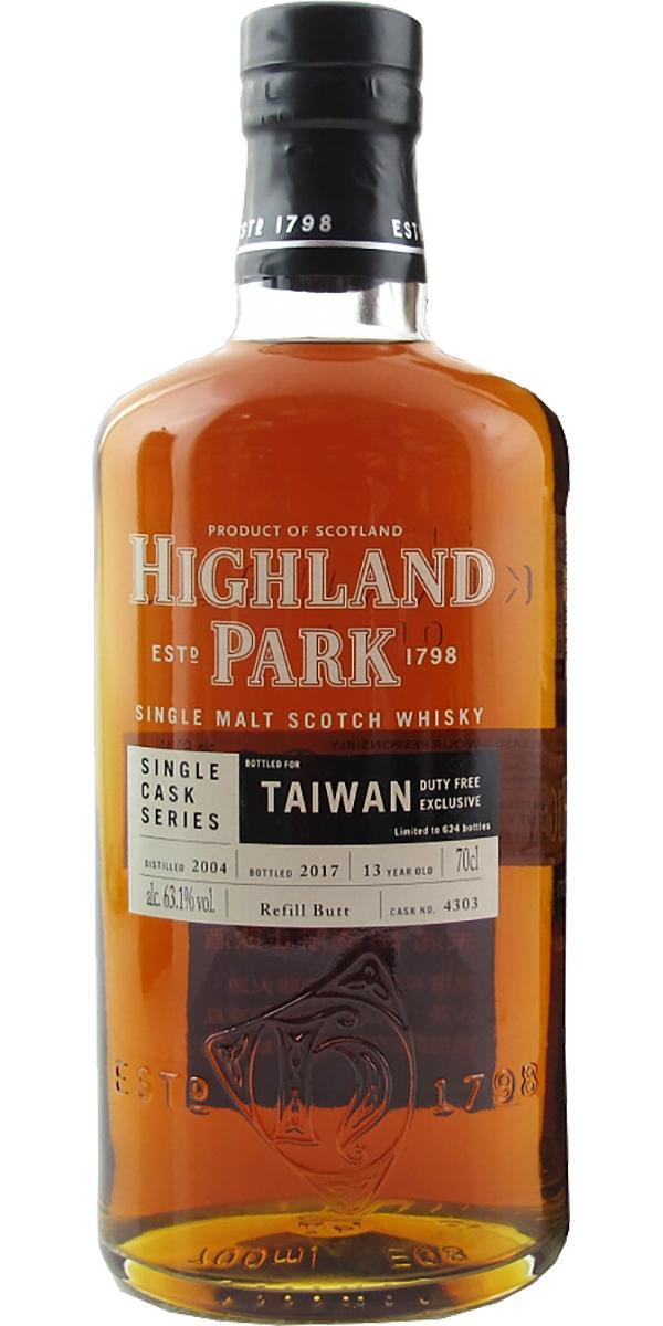 Highland Park 2004 Single Cask Series