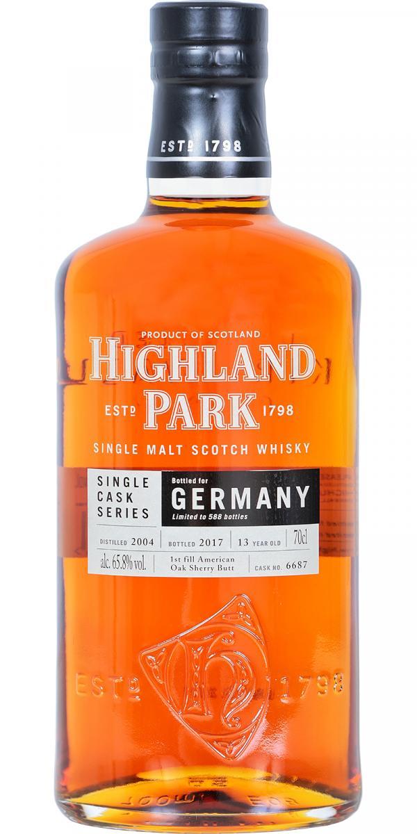 Highland Park 2004 Single Cask Series
