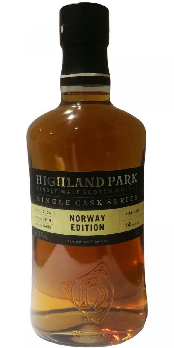 Highland Park 2004 Single Cask Series