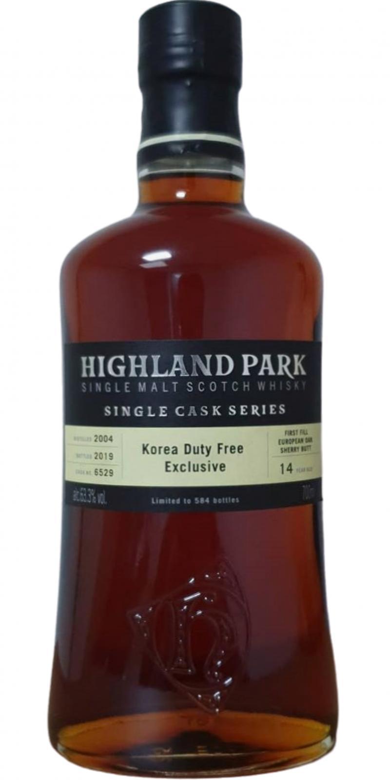 Highland Park 2004 Single Cask Series