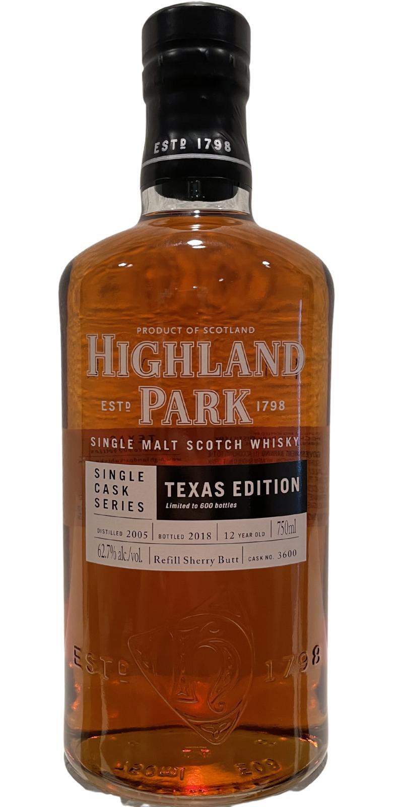 Highland Park 2005 Single Cask Series