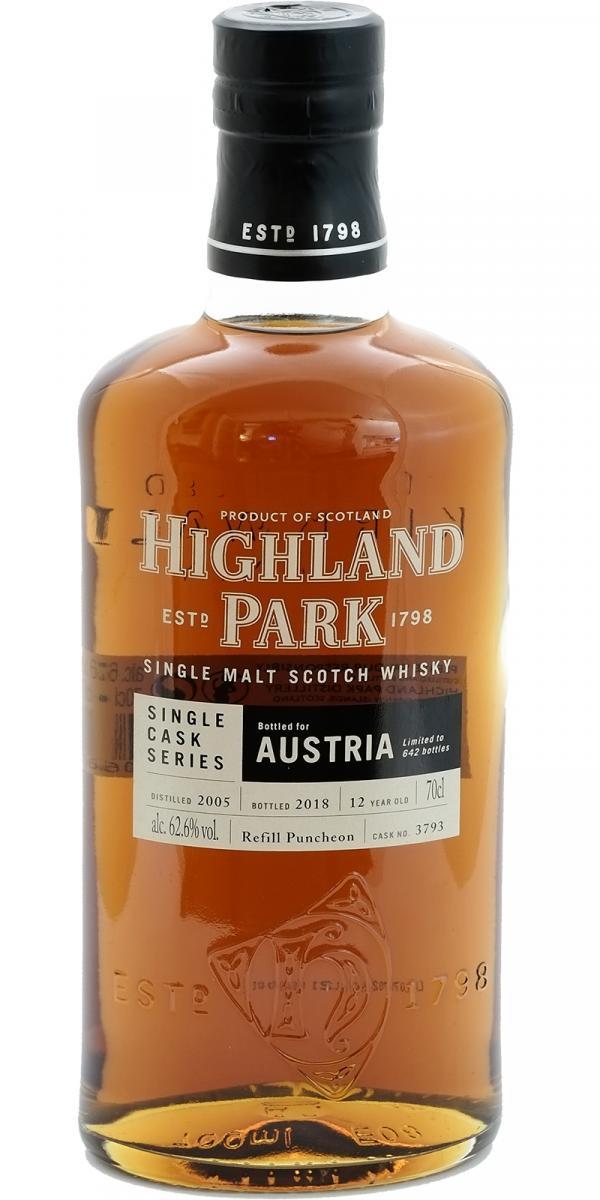 Highland Park 2005 Single Cask Series