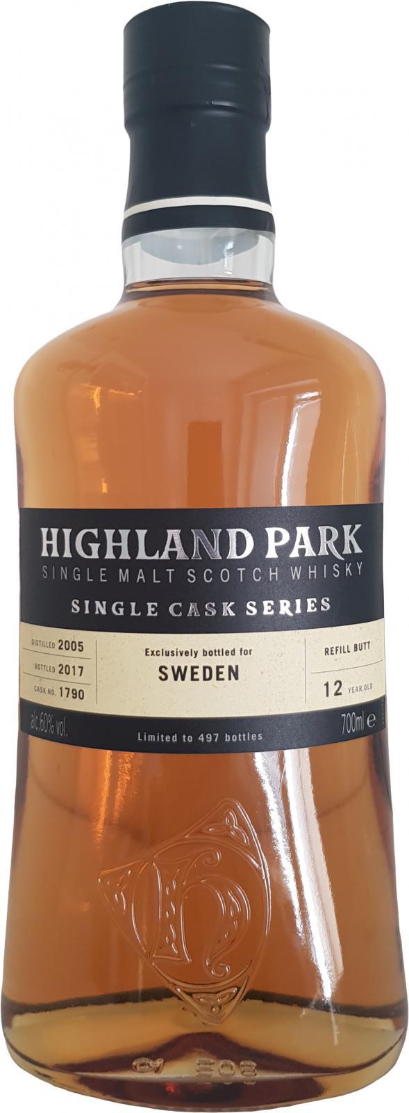 Highland Park 2005 Single Cask Series