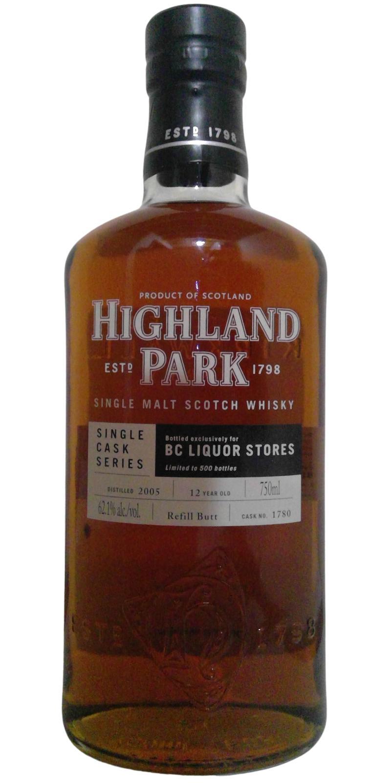 Highland Park 2005 Single Cask Series