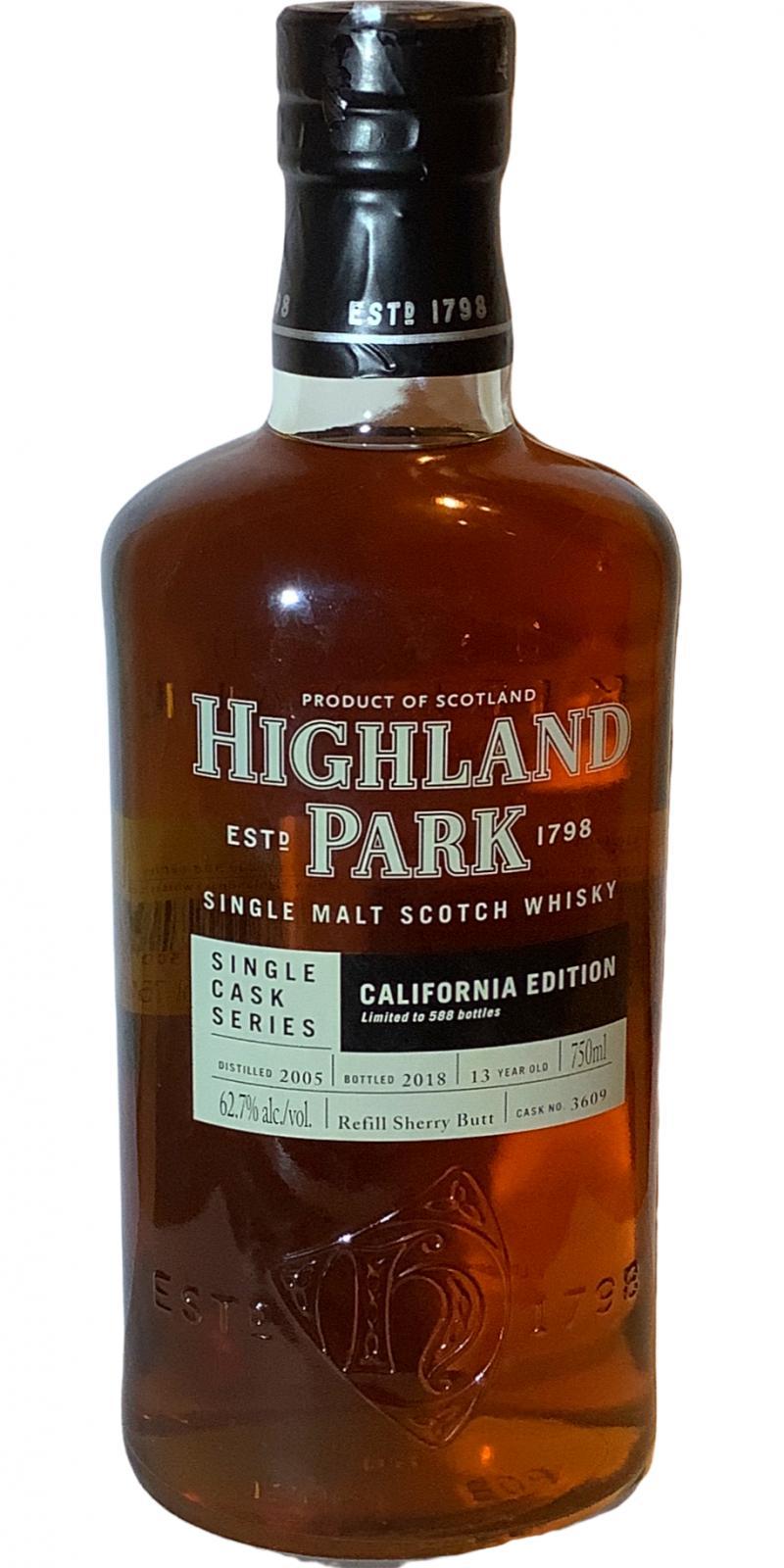 Highland Park 2005 Single Cask Series