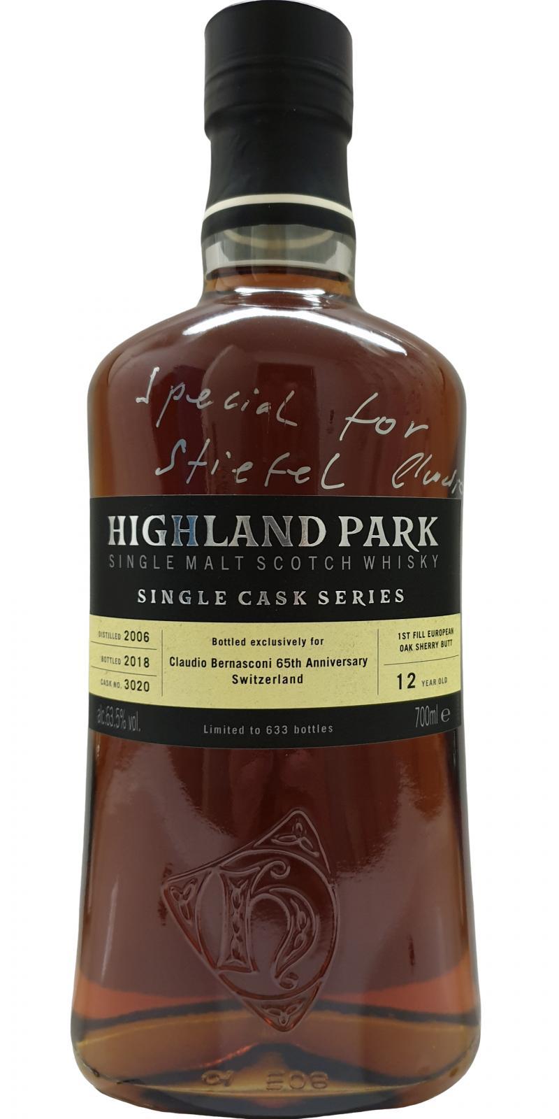 Highland Park 2006 Single Cask Series