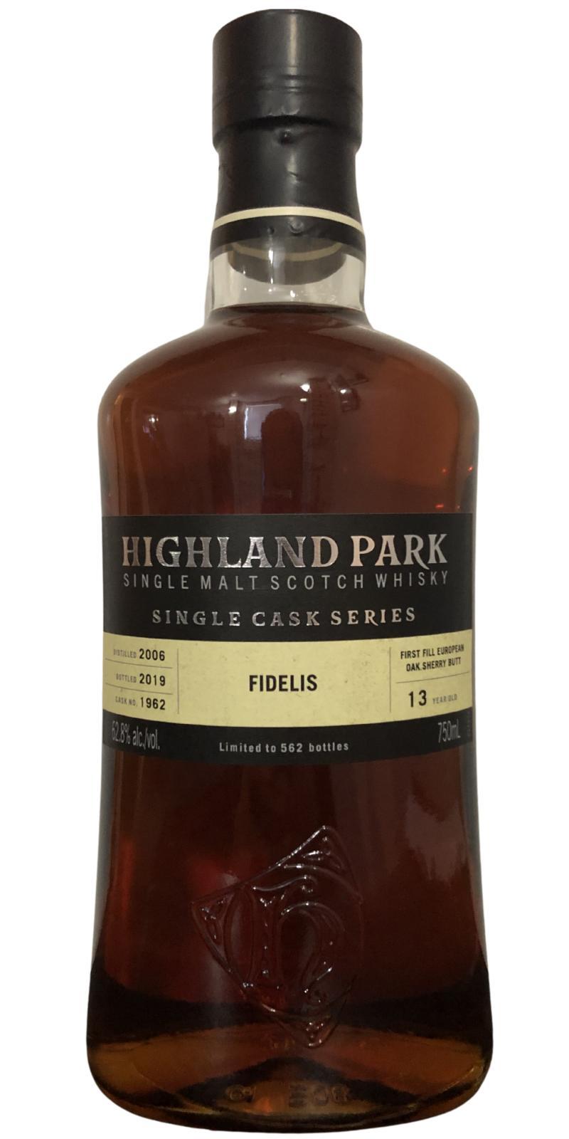 Highland Park 2006 Single Cask Series