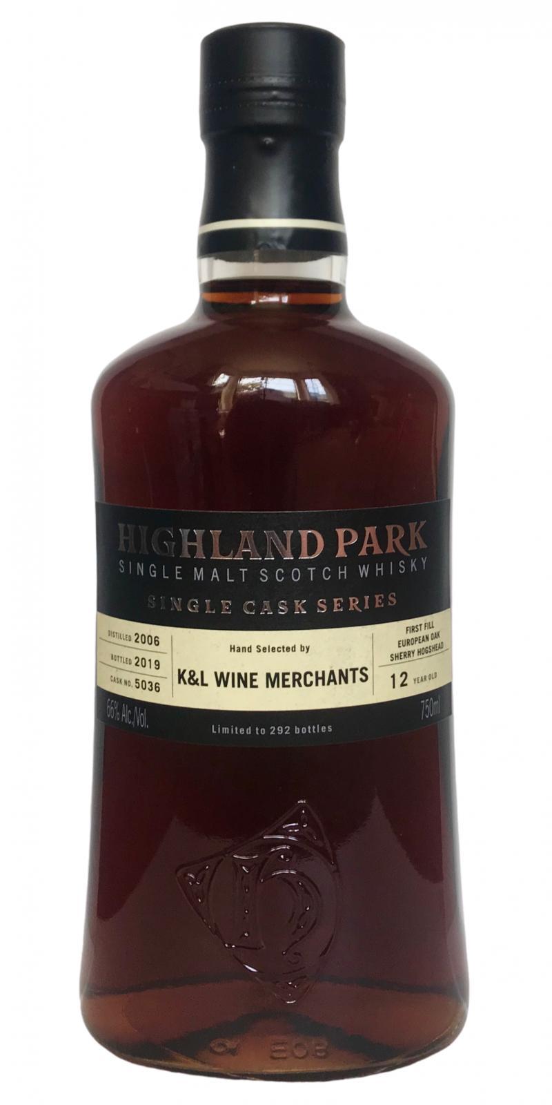 Highland Park 2006 Single Cask Series