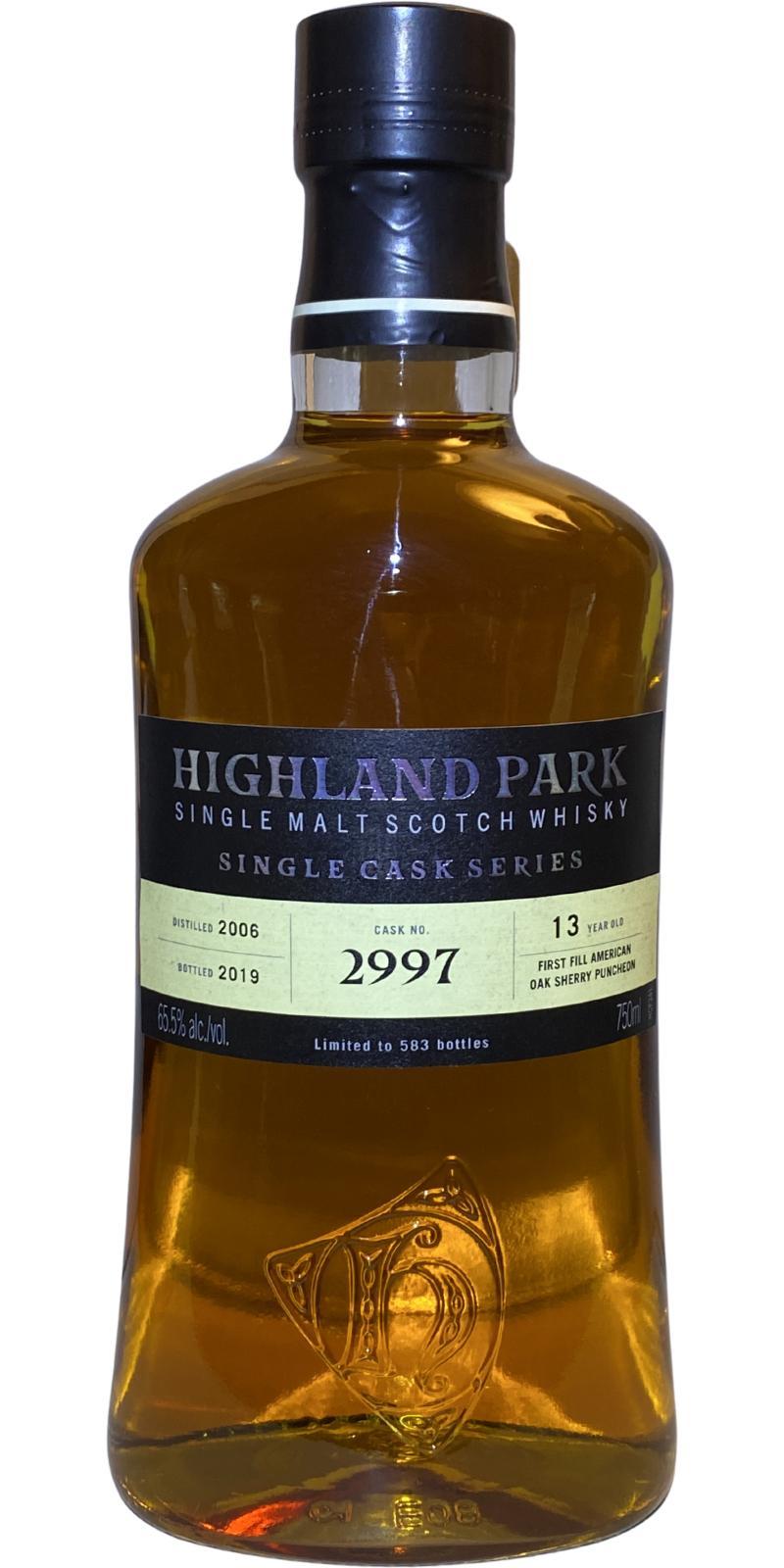 Highland Park 2006 Single Cask Series