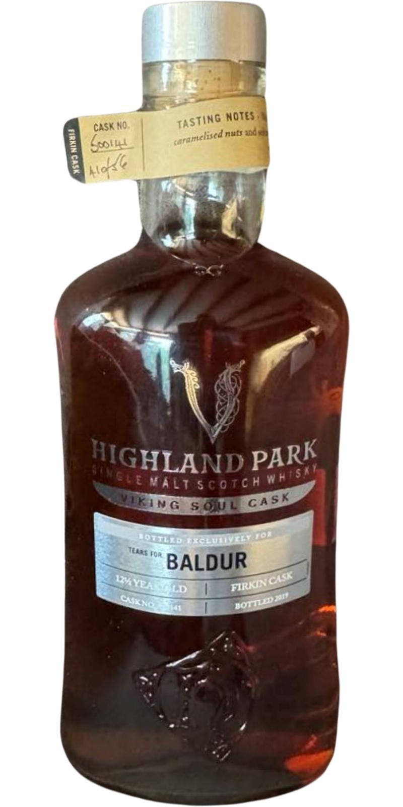 Highland Park 2007 Tears for Baldur - Viking Soul Cask