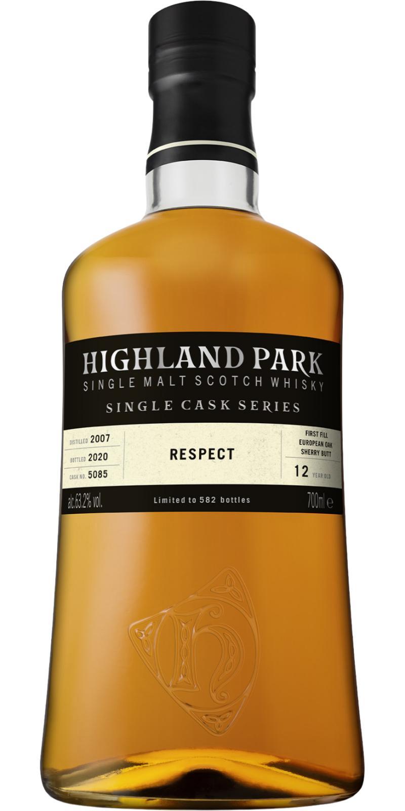Highland Park 2007 Single Cask Series