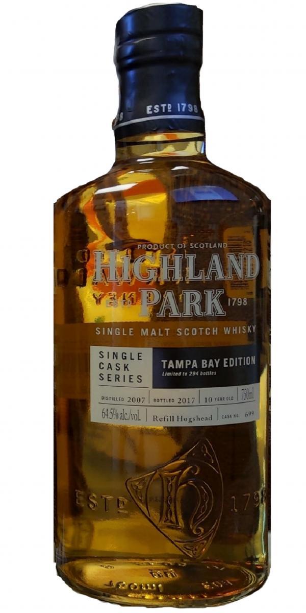 Highland Park 2007 Single Cask Series
