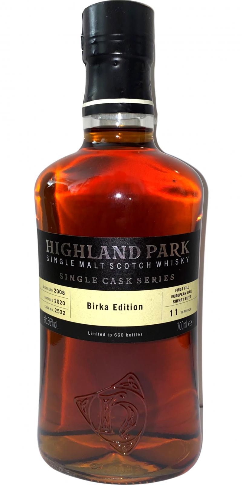 Highland Park 2008 Single Cask Edition