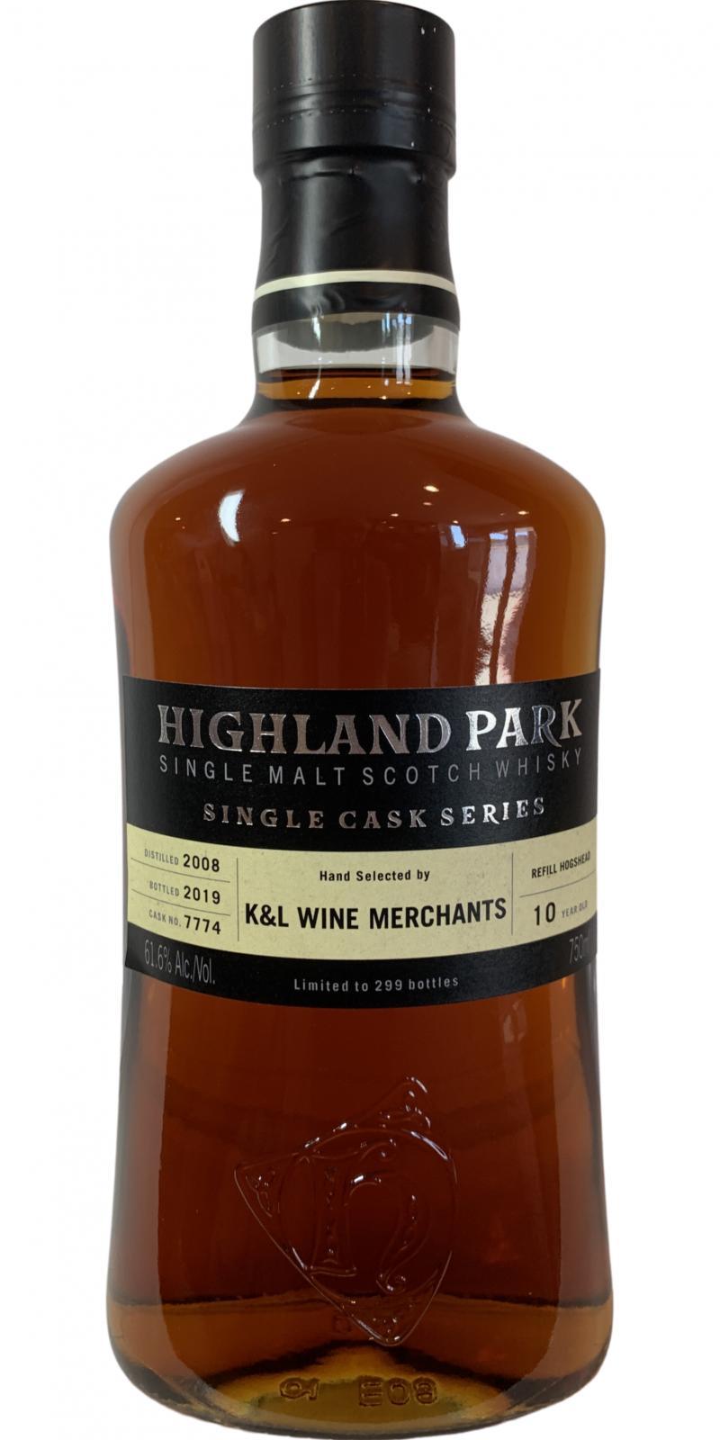 Highland Park 2008 Single Cask Series