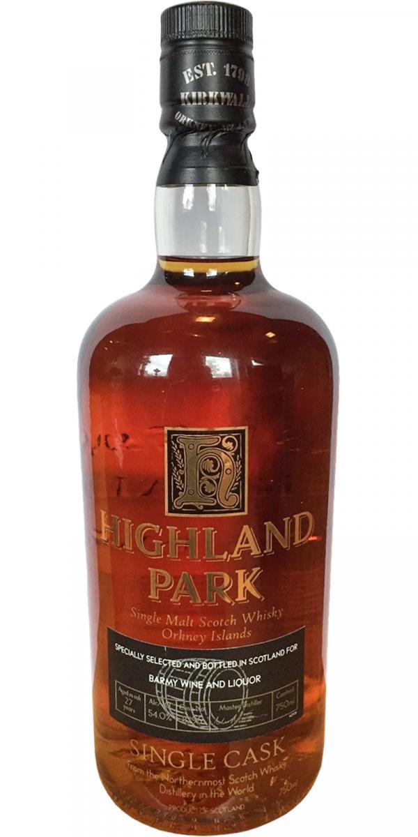 Highland Park 27-year-old Single Cask