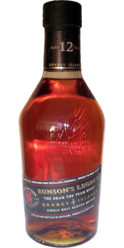 Highland Park Eunson's Legacy The Dram the Team built