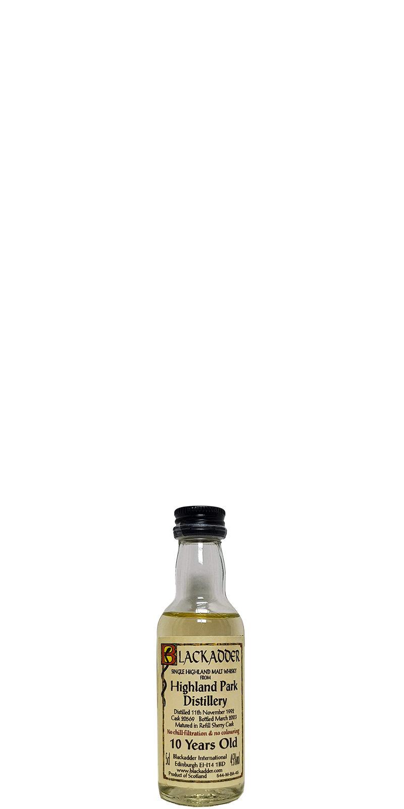 Highland Park 1992 BA