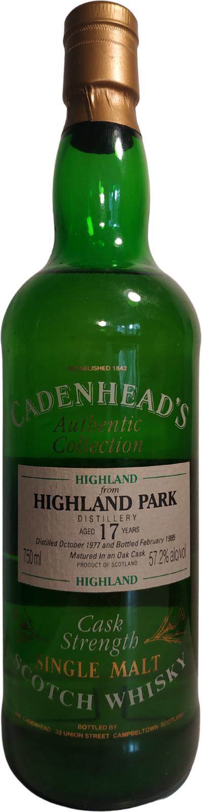 Highland Park 1977 CA Authentic Collection