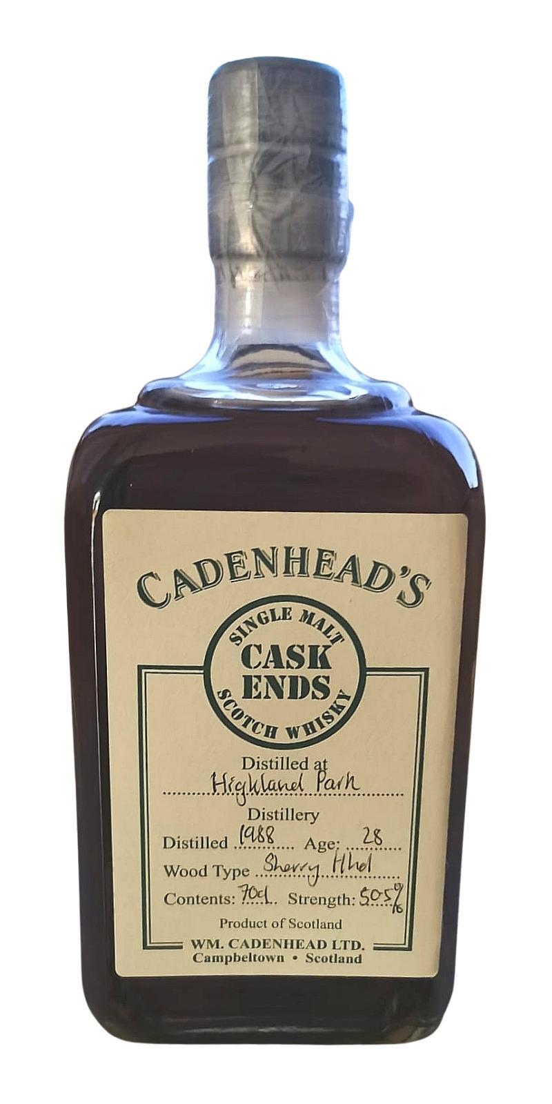 Highland Park 1988 CA Cask Ends
