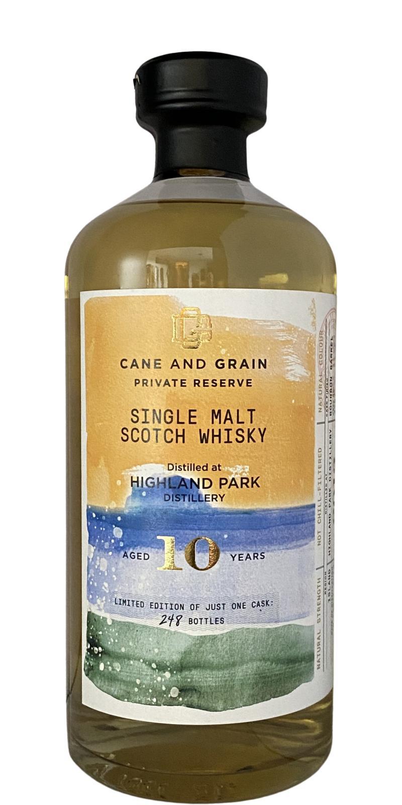 Highland Park 2013 CaG Private Reserve