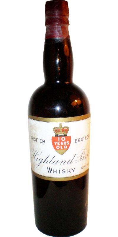Highland Park 10-year-old CsBr