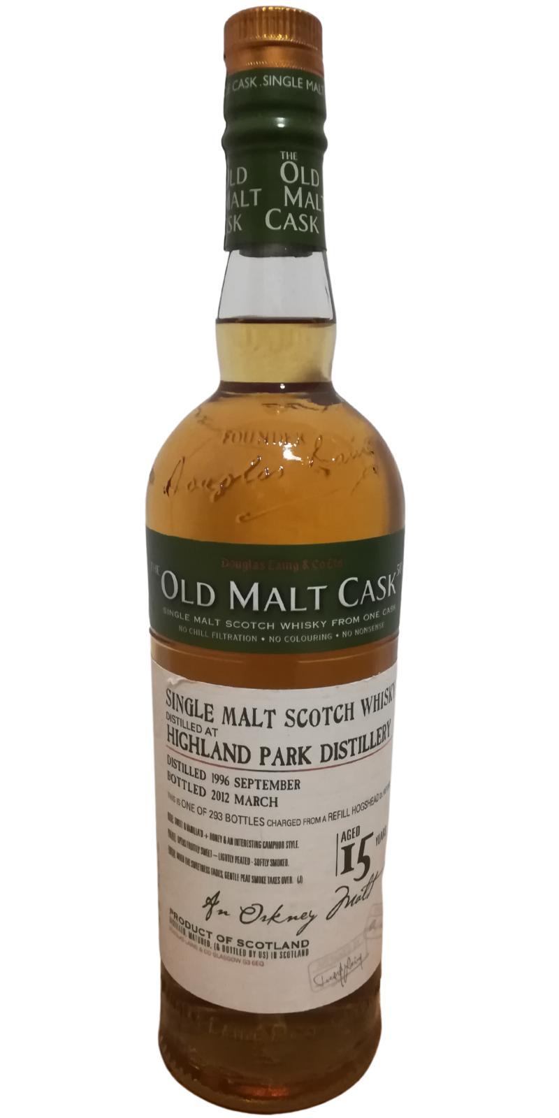 Highland Park 1996 DL The Old Malt Cask