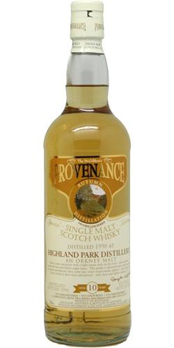 Highland Park 1998 McG McGibbon's Provenance