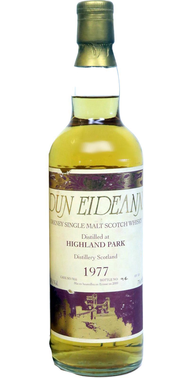 Highland Park 1977 DE