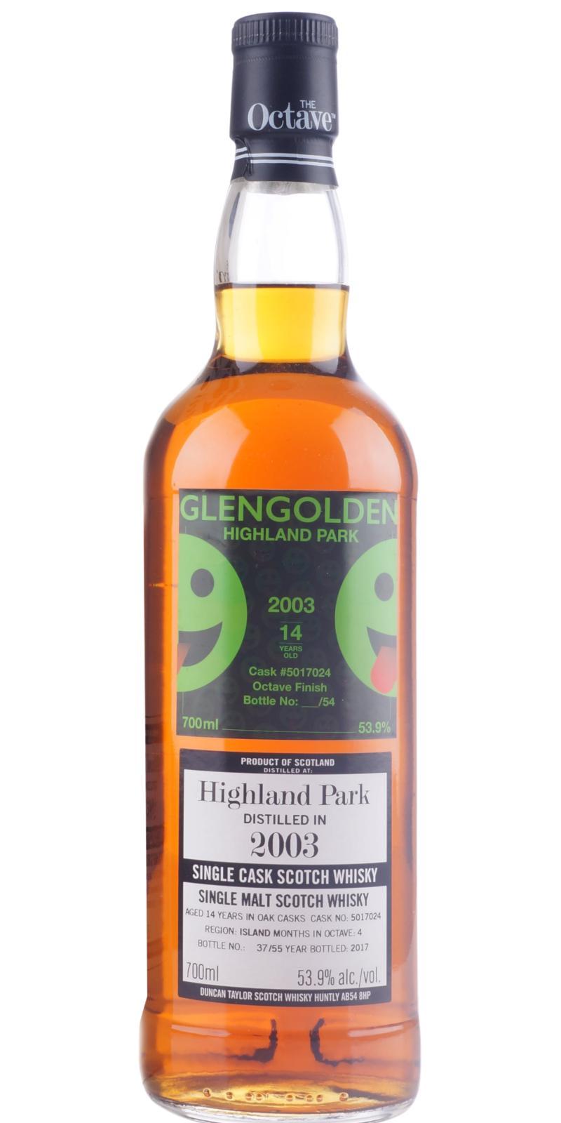 Highland Park 2003 DT The Octave