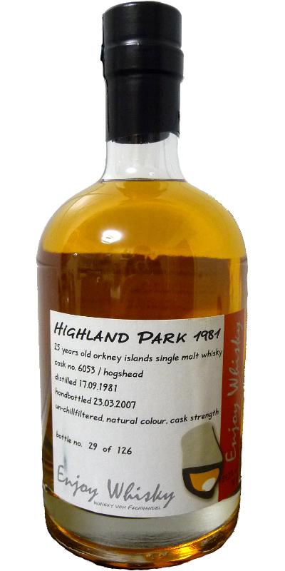 Highland Park 1981 EW