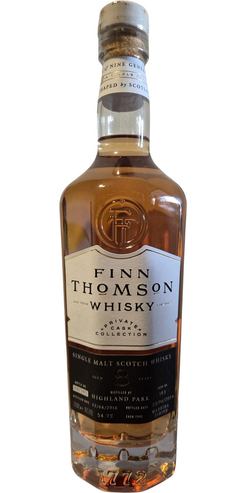 Highland Park 2016 FnTs Private Cask Collection