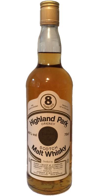 Highland Park 08-year-old GM Scotch Malt Whisky