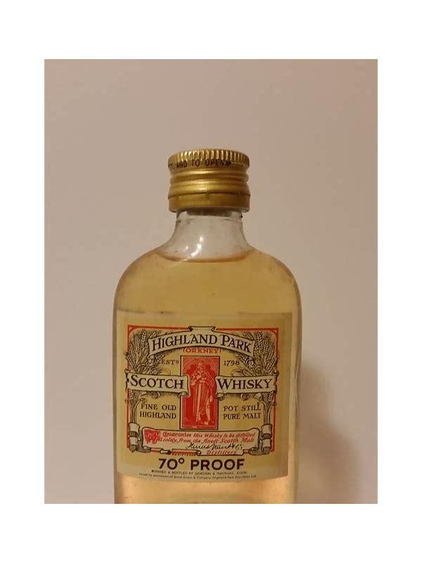 Highland Park 08-year-old GM Scotch Malt Whisky