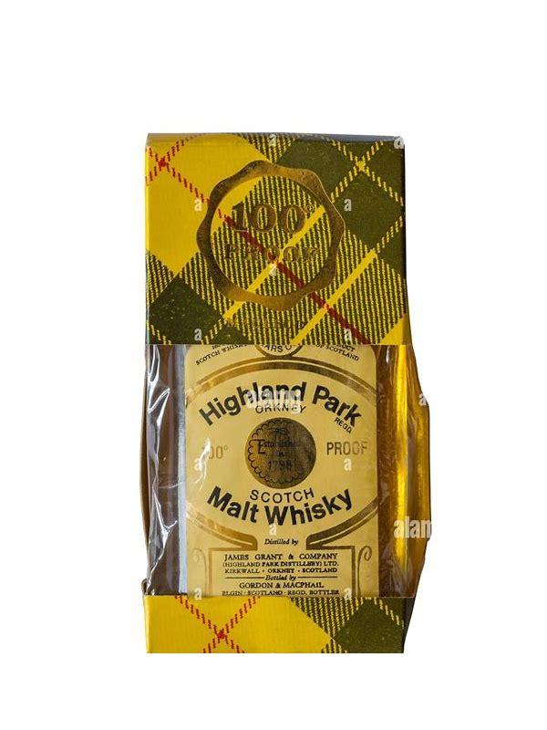 Highland Park 08-year-old GM Scotch Malt Whisky - Miniature