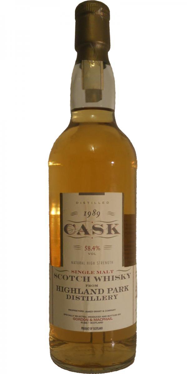 Highland Park 1989 GM Cask Strength