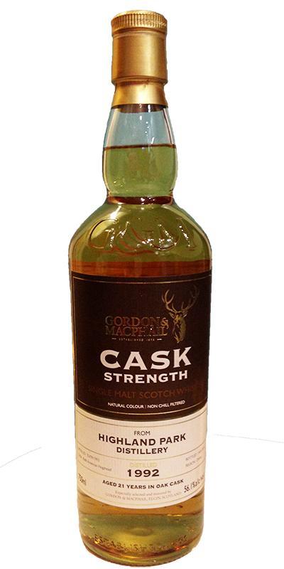 Highland Park 1992 GM Cask Strength